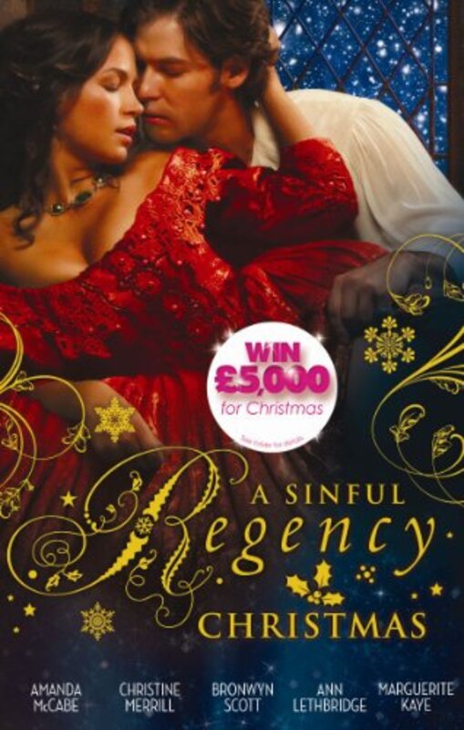 Book cover for "A Sinful Regency Christmas" by Amanda McCabe
