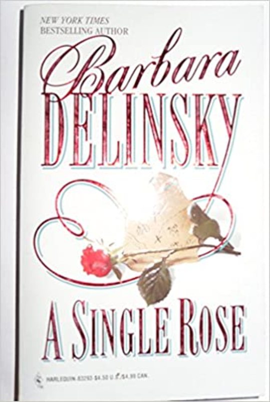 Book cover for "A Single Rose" by Barbara Delinsky