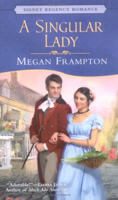 Book cover for "A Singular Lady" by Megan Frampton
