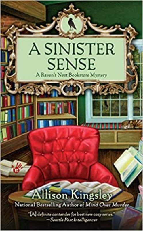 Book cover for "A Sinister Sense" by Kate Kingsbury