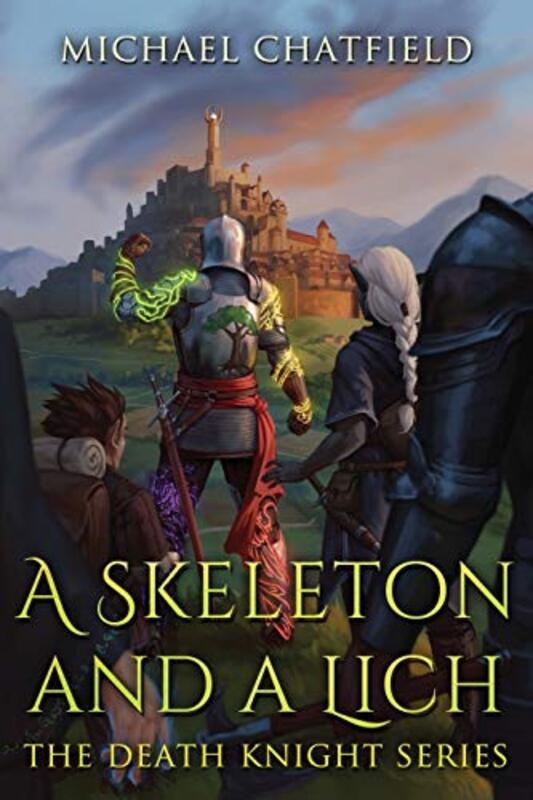 Book cover for "A Skeleton and a Lich" by Michael Chatfield