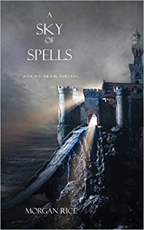 Book cover for "A Sky of Spells" by Morgan Rice