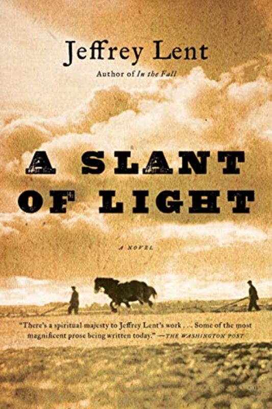 Jeffrey Lent book cover