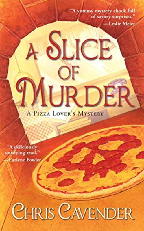 Book cover for "A Slice of Murder" by Tim Myers