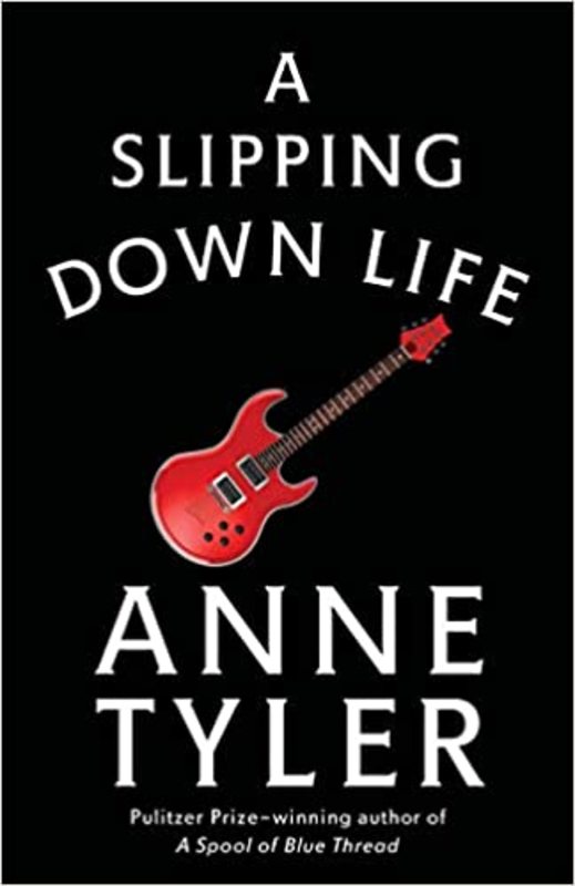 Book cover for "A Slipping-Down Life" by Anne Tyler