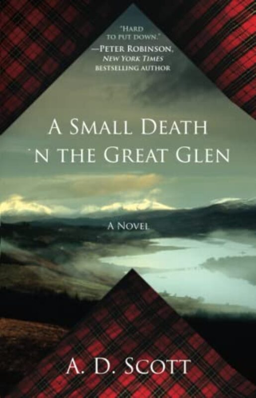 Book cover for "A Small Death in the Great Glen" by AD Scott