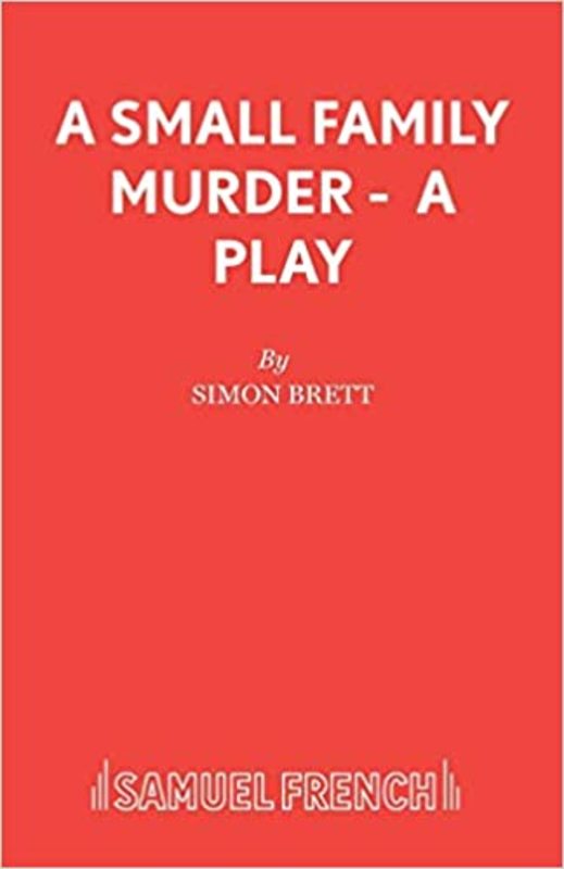Book cover for "A Small Family Murder" by Simon Brett