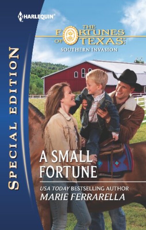 Book cover for "A Small Fortune" by Marie Ferrarella