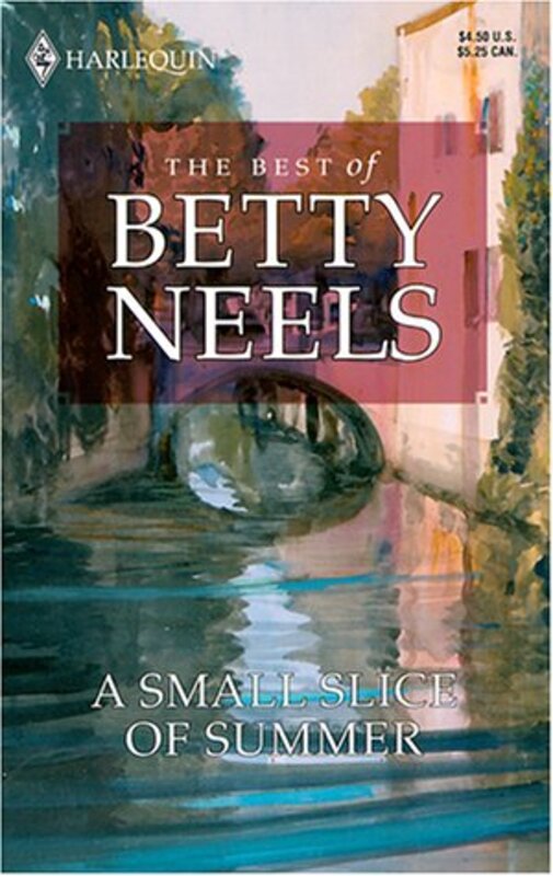 Book cover for "A Small Slice of Summer" by Betty Neels