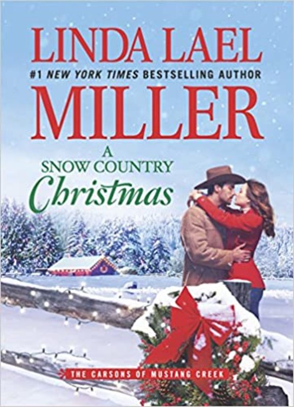 Book cover for "A Snow Country Christmas" by Linda Lael Miller