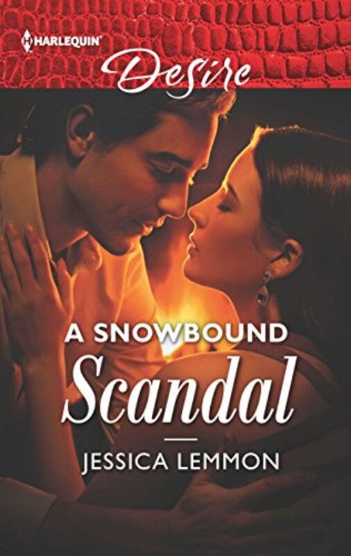 Book cover for "A Snowbound Scandal" by Jessica Lemmon