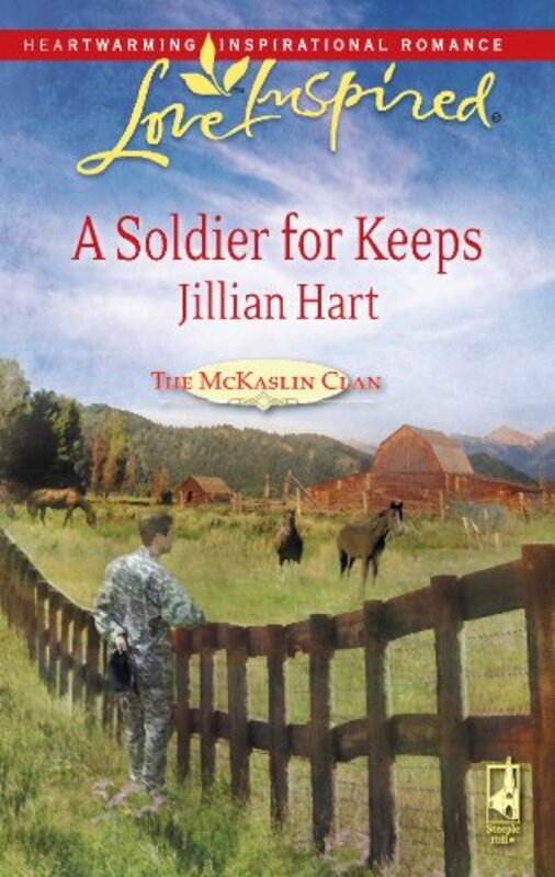Book cover for "A Soldier For Keeps" by Jillian Hart