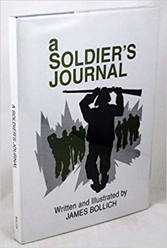 Book cover for "A Soldier's Journal" by James Bollich