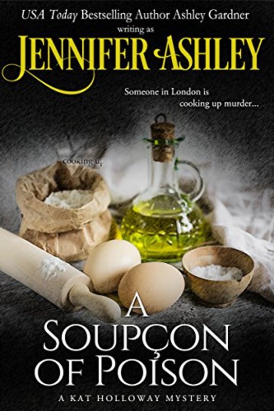 Book cover for "A Soupçon of Poison" by Jennifer Ashley