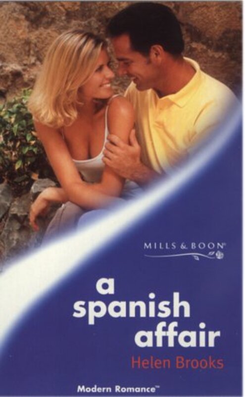 Book cover for "A Spanish Affair" by Rita Bradshaw