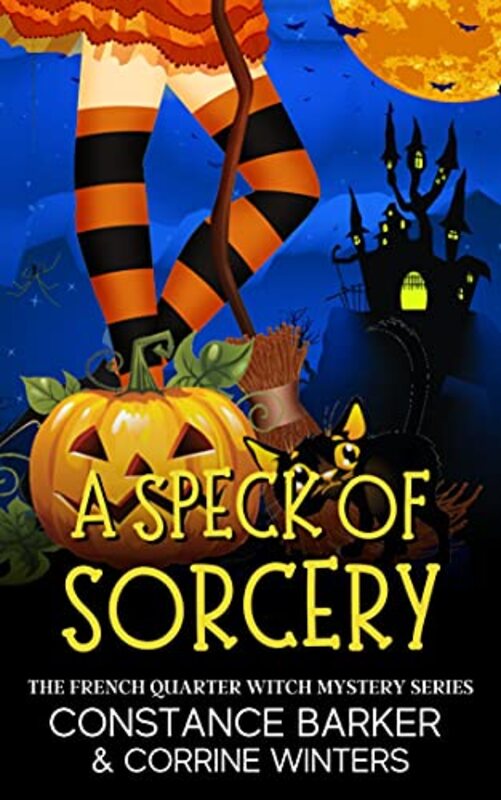 Book cover for "A Speck of Sorcery" by Corrine Winters