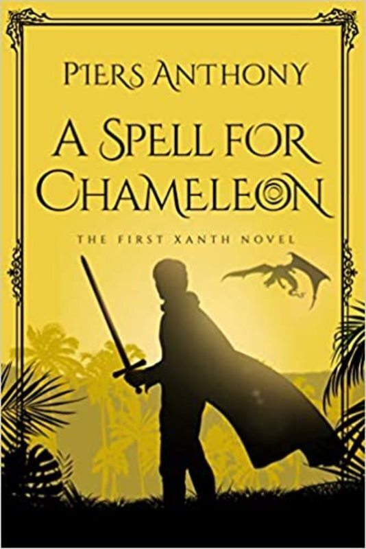 Book cover for "A Spell for Chameleon" by Piers Anthony