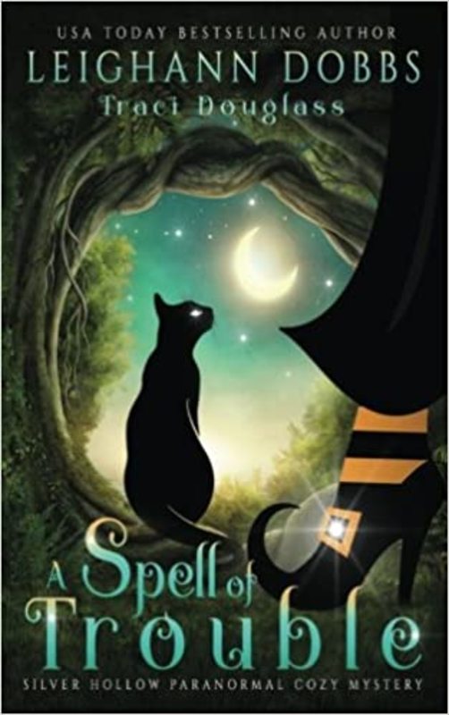 Book cover for "A Spell of Trouble" by Leighann Dobbs