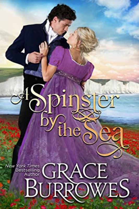 Book cover for "A Spinster by the Sea" by Grace Burrowes