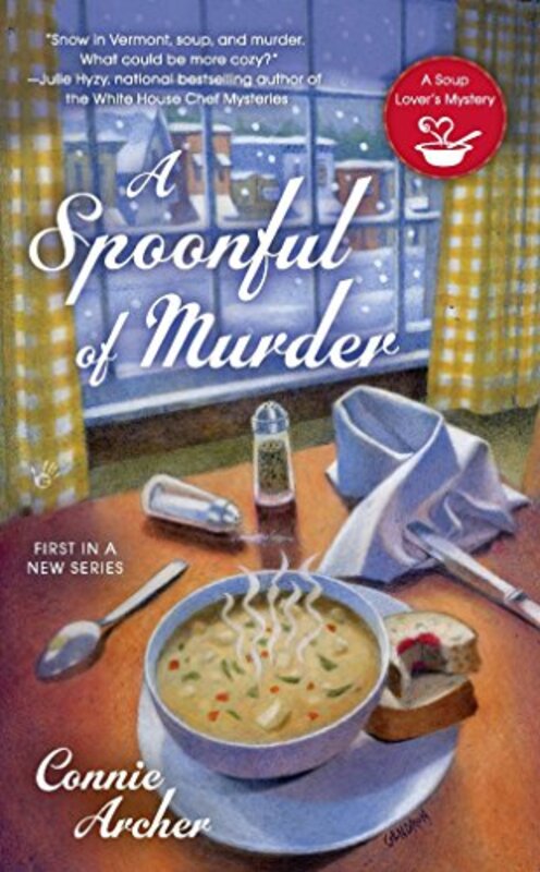 Book cover for "A Spoonful of Murder" by Connie Archer