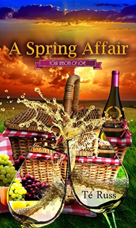 Book cover for "A Spring Affair" by Te Russ