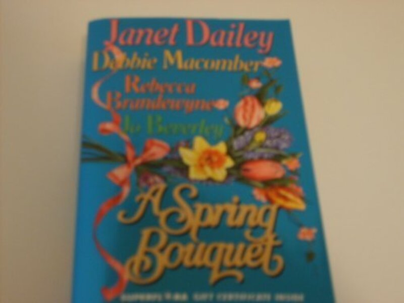Book cover for "A Spring Bouquet" by Janet Dailey