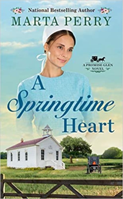 Book cover for "A Springtime Heart" by Marta Perry