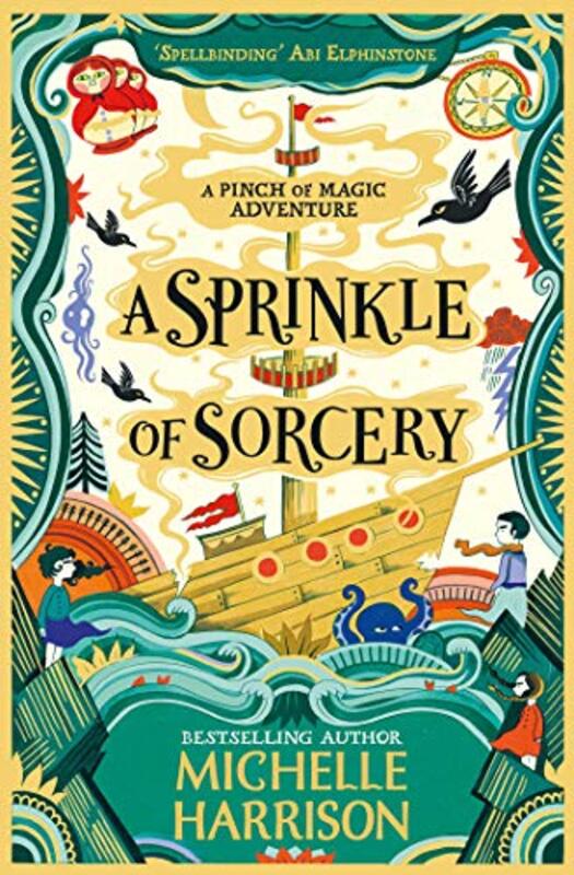 Book cover for "A Sprinkle of Sorcery" by Michelle Harrison