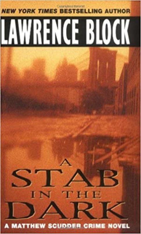 Book cover for "A Stab in the Dark" by Lawrence Block