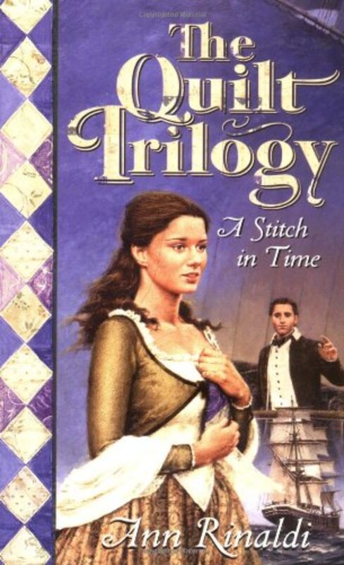 Book cover for "A Stitch in Time" by Ann Rinaldi