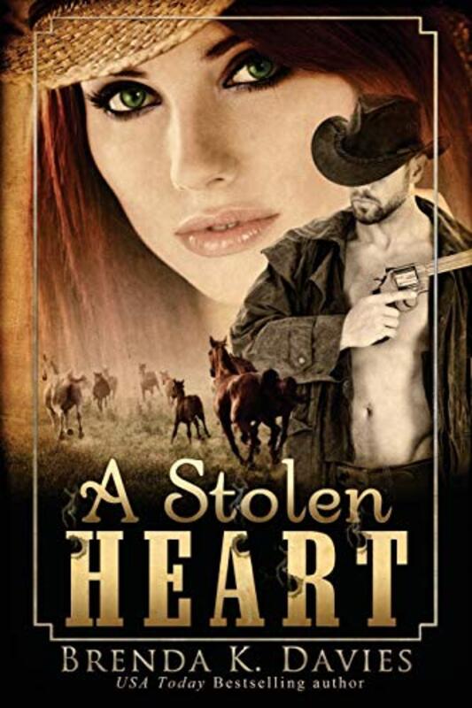 Book cover for "A Stolen Heart" by Brenda K Davies