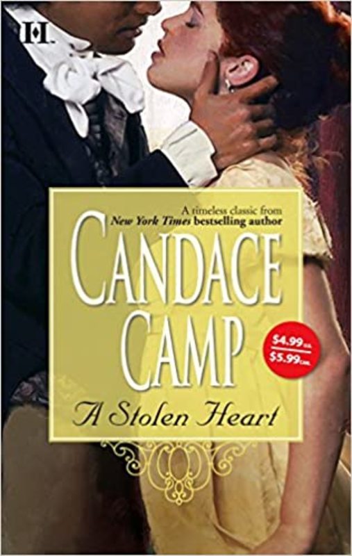 Book cover for "A Stolen Heart" by Candace Camp