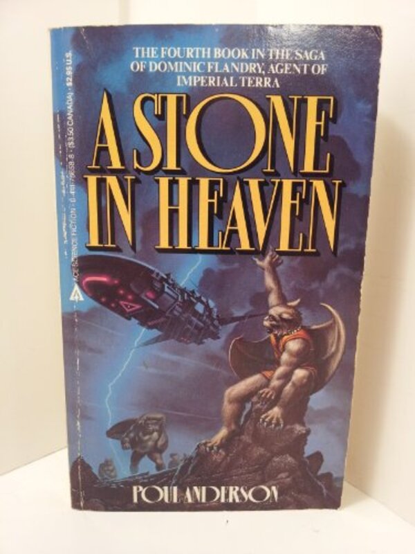 Book cover for "A Stone In Heaven" by Poul Anderson