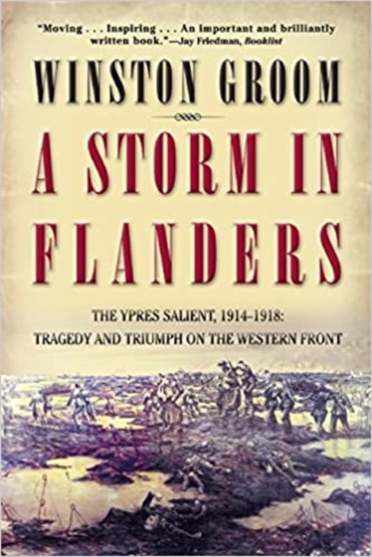 Book cover for "A Storm in Flanders" by Winston Groom