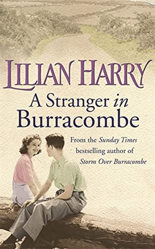 Book cover for "A Stranger in Burracombe" by Lilian Harry