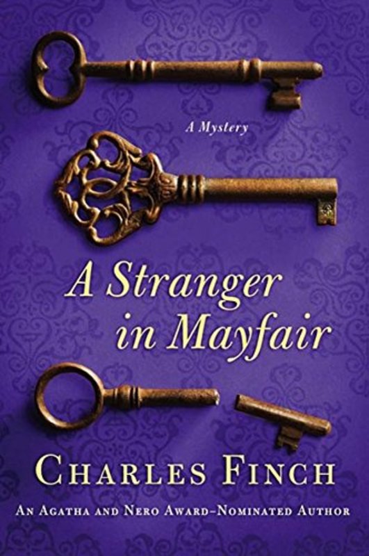 Book cover for "A Stranger in Mayfair" by Charles Finch