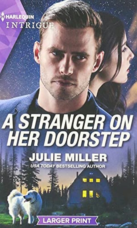 Book cover for "A Stranger on Her Doorstep" by Julie Miller