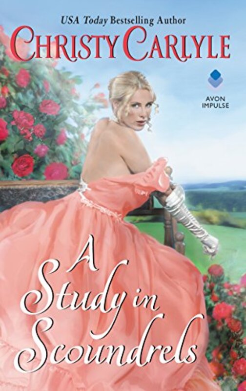 Book cover for "A Study in Scoundrels" by Christy Carlyle