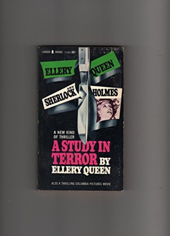 Book cover for "A Study in Terror" by Ellery Queen