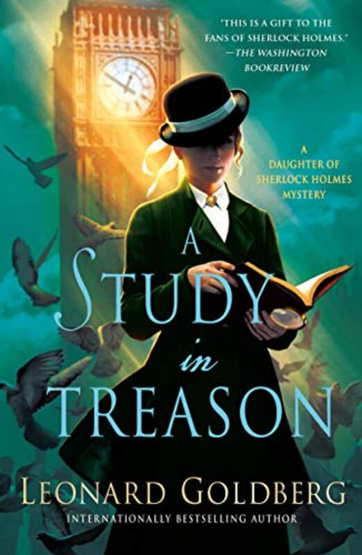 Book cover for "A Study in Treason" by Leonard Goldberg