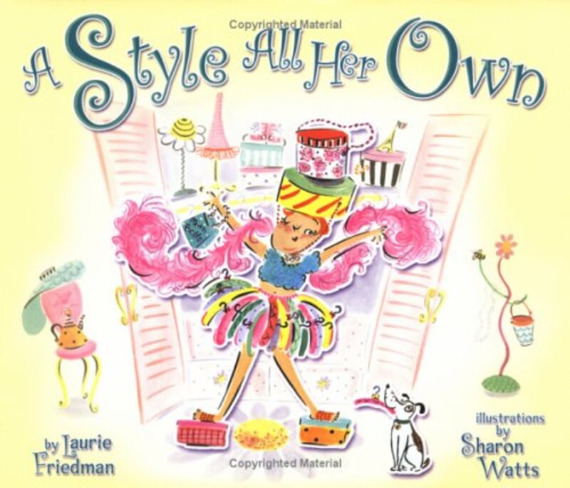 Book cover for "A Style All Her Own" by Laurie Friedman