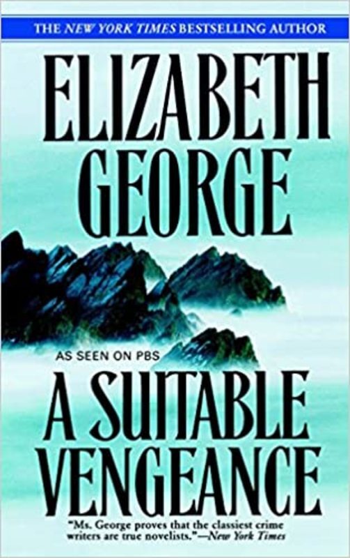 Book cover for "A Suitable Vengeance" by Elizabeth George