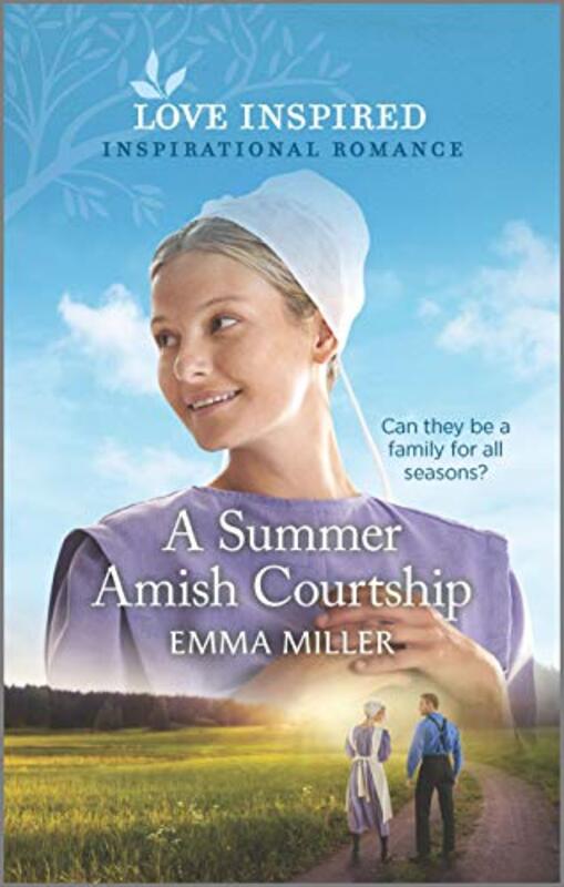 Book cover for "A Summer Amish Courtship" by Emma Miller