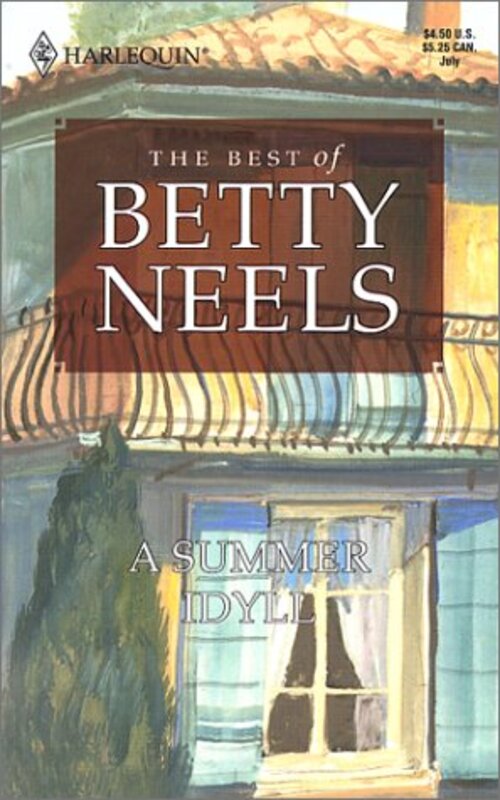 Book cover for "A Summer Idyll" by Betty Neels