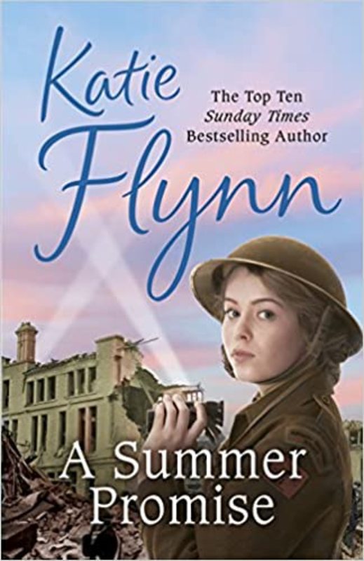 Book cover for "A Summer Promise" by Katie Flynn