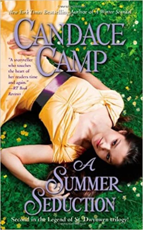 Book cover for "A Summer Seduction" by Candace Camp