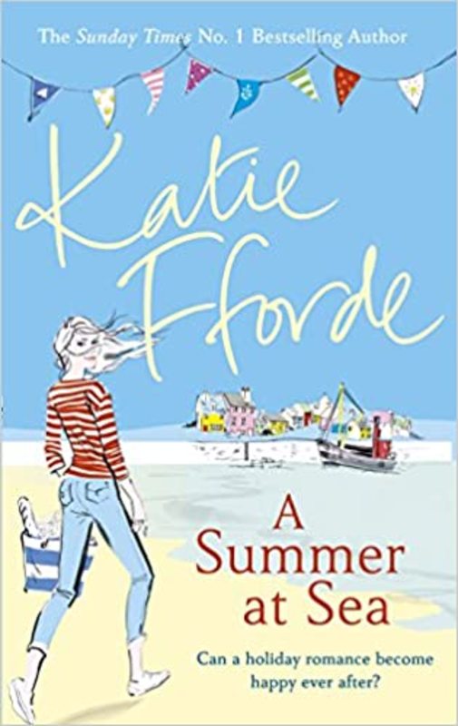 Book cover for "A Summer at Sea" by Katie Fforde