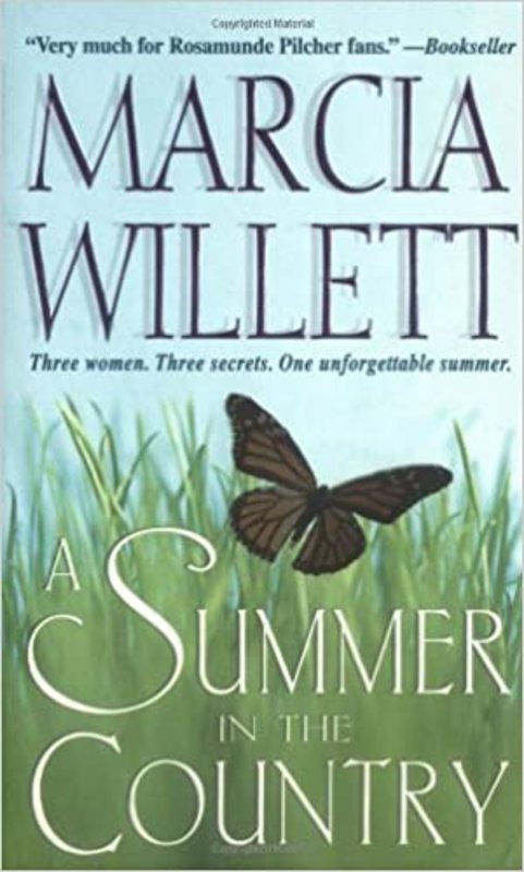 Book cover for "A Summer in the Country" by Marcia Willett