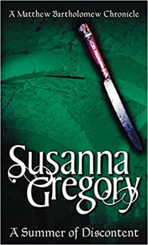 Book cover for "A Summer of Discontent" by Susanna Gregory