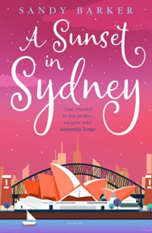 Book cover for "A Sunset In Sydney" by Sandy Barker